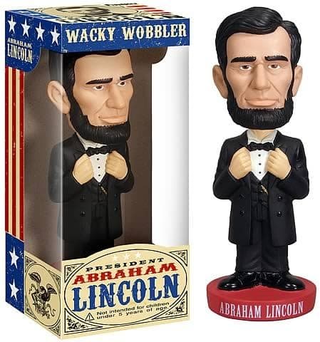 Abe Lincoln Wacky Wobbler (Styles May Vary)