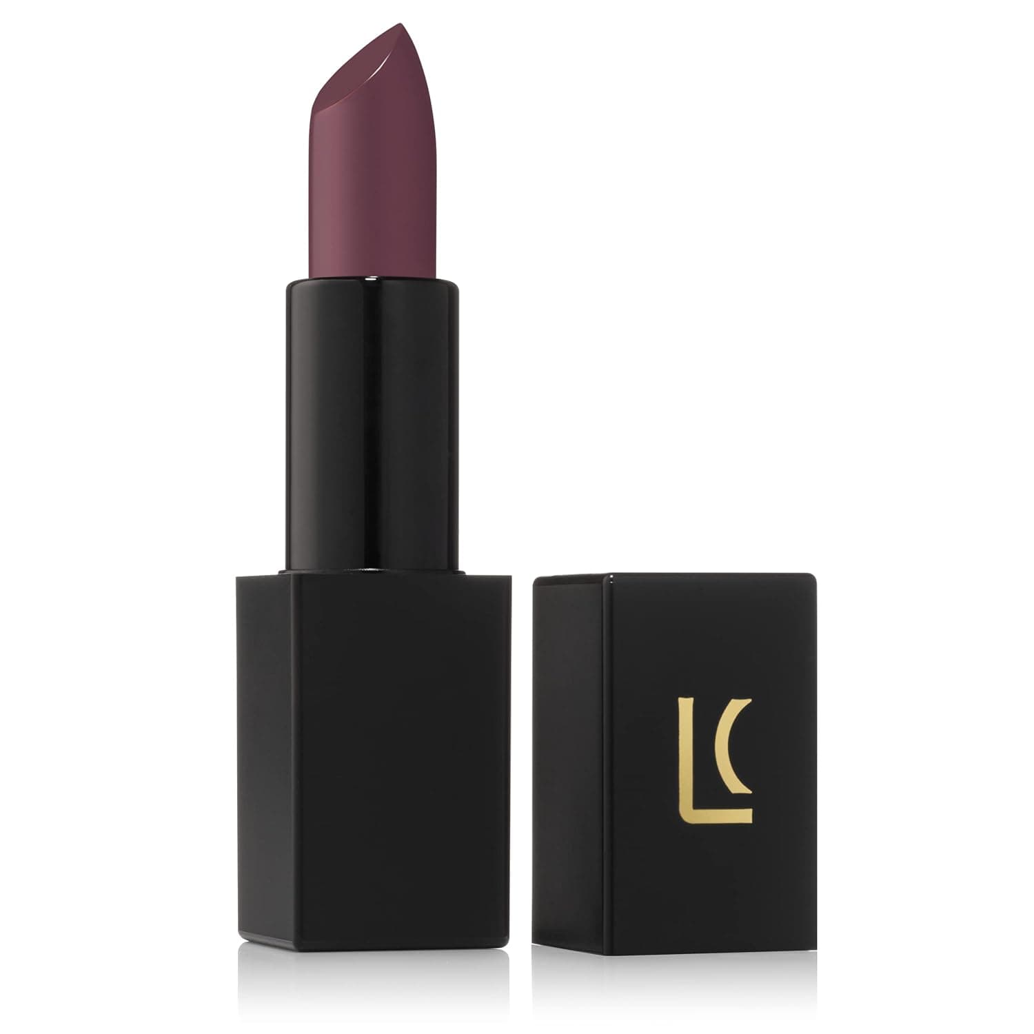 Lucky Chick Semi-Matte Lipstick - Fierce, Deep Purple - Natural Moisturizing Ingredients for All Day Wear - Paraben-Free, Cruelty-Free, Vegan Formula - Hydrating Highly-Pigmented Lip Makeup
