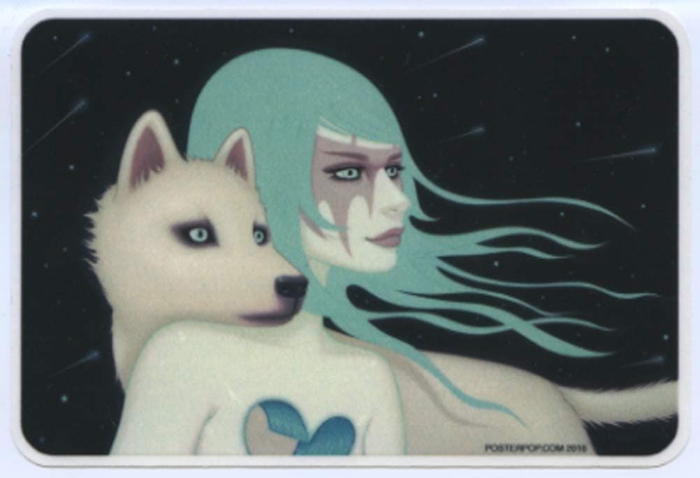 Poster Pop The Wanderers Sticker by Artist Tara McPherson