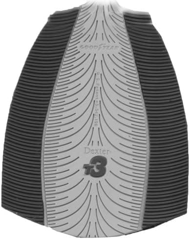 Dexter T3 Two-Tone Average Traction Sole Bowling Shoes, Grey