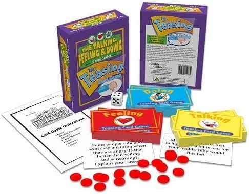 Talking, Feeling, and Doing Teasing Card Game