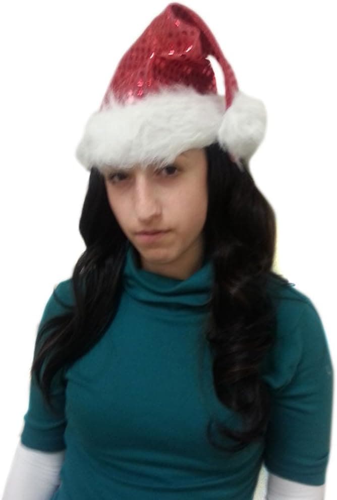 Sequin Santa Hat