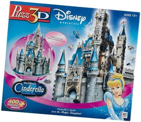 Hasbro Gaming Puzz 3D Cinderella's Castle