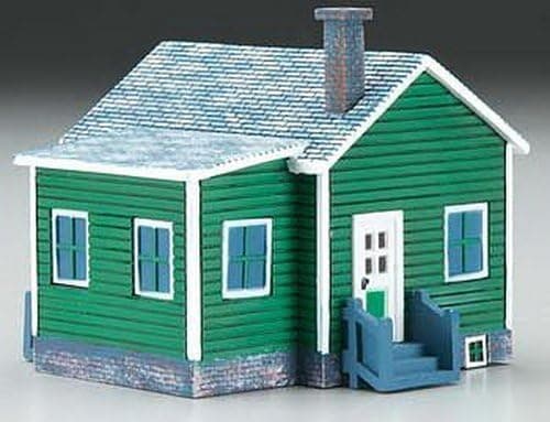 Country Cottage HO Scale Train Building