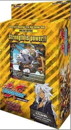 Future Card Buddyfight Buddy Fight TCG English BFE-TD02 SAVAGE STEEL Starter Trial Deck - 52 cards