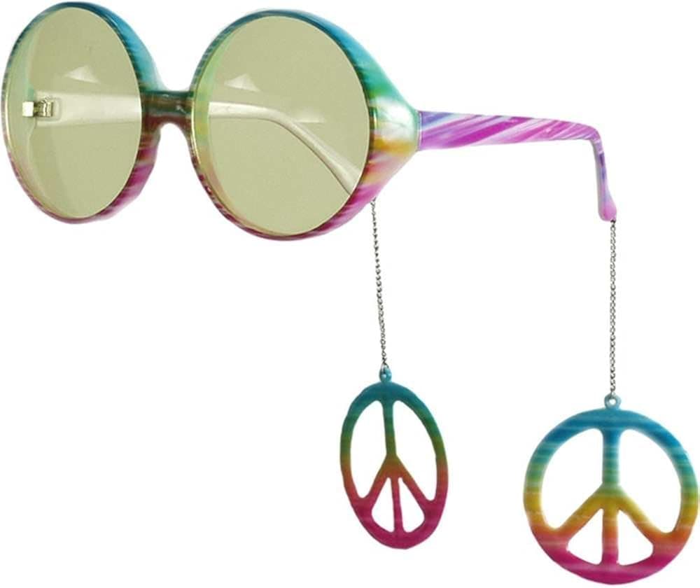 elope Peace Sign Danglers Glasses
