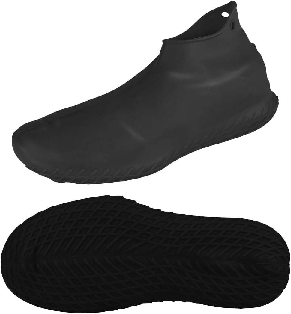 LEGELITE Reusable Silicone Waterproof Shoe Covers, No-Slip Silicone Rubber Shoe Protectors for Kids,Men and Women