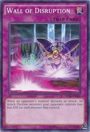 YU-GI-OH! - Wall of Disruption (SECE-EN068) - Secrets of Eternity: Super Edition - Unlimited Edition - Common