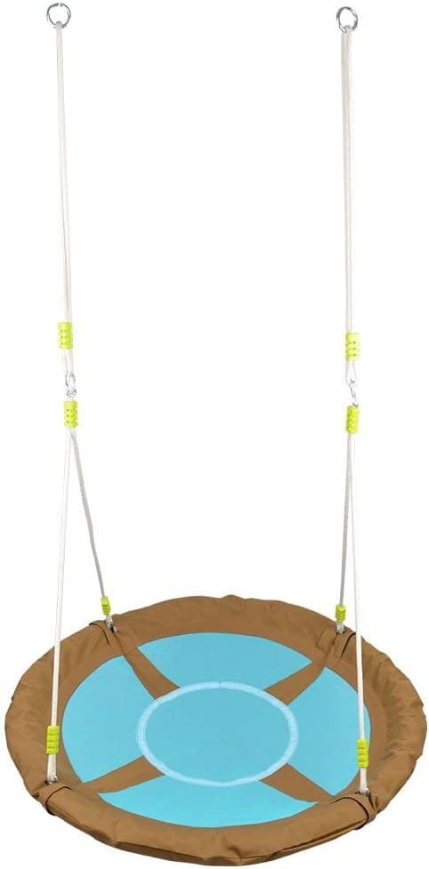 HAPPYPIE 40'' Tree Hanging Swing Outdoor and Indoor Playground Set (Blue)