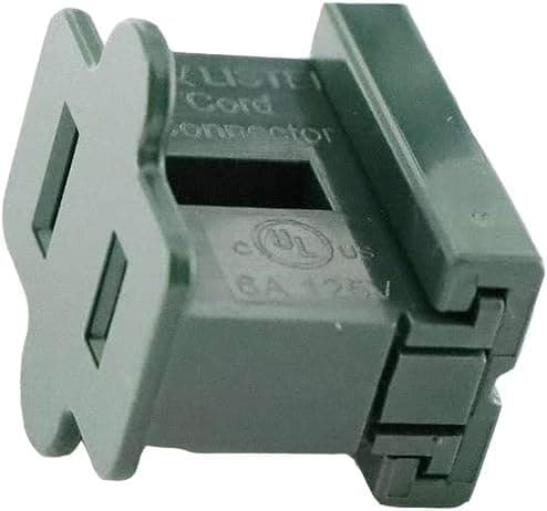 GFQHF Female Gilbert Plug for 18 Guage SPT-1 Wire, Slip Plug, Vampire Plug, Zip Plug, 25 Pack, UL Listed. (Female, Green)