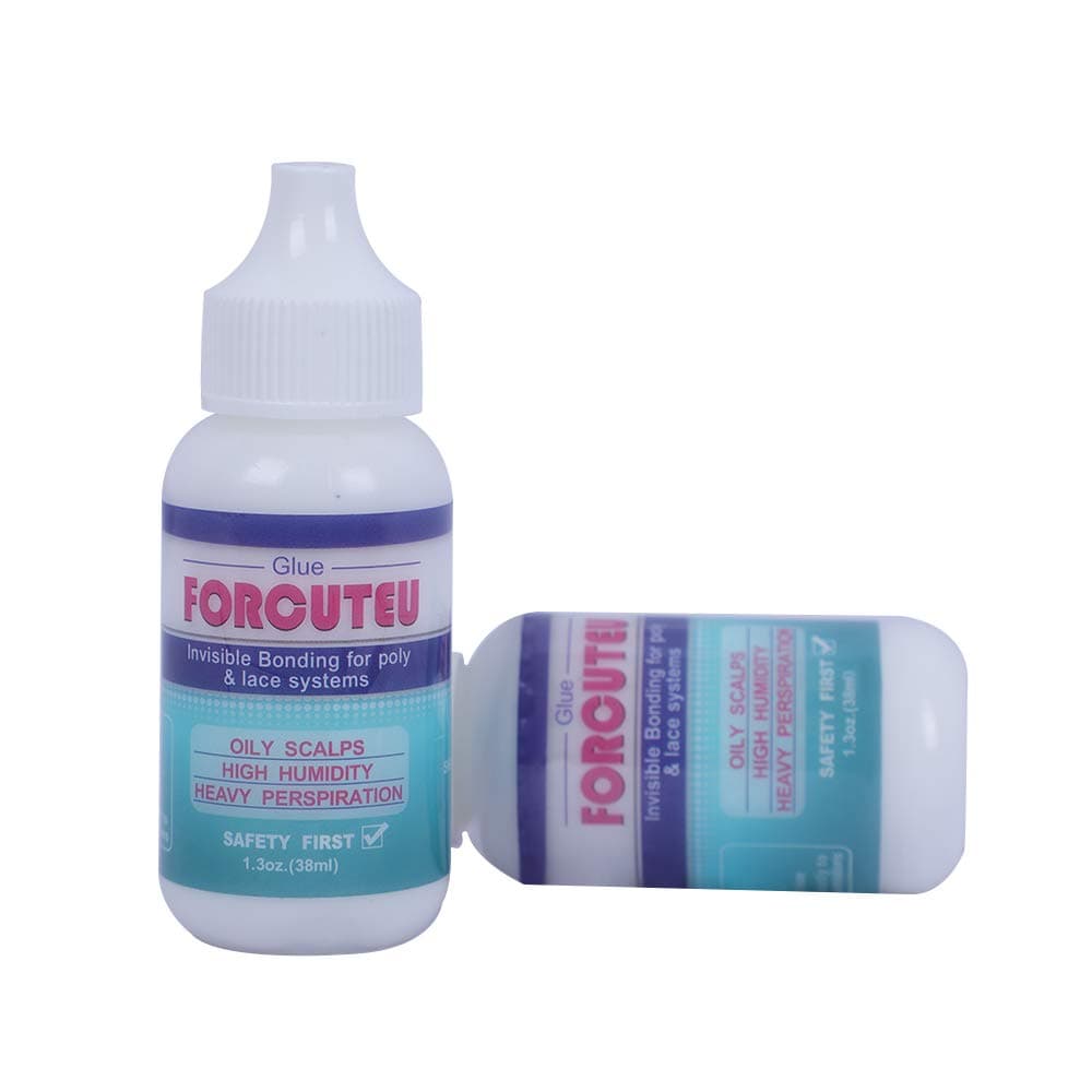 Invisible Bonding Lace Wig Glue 1.3oz Hair Replacement Adhesive,Light Hold for Poly and lace Wigs,Closure Frontal,Toupee Systems …
