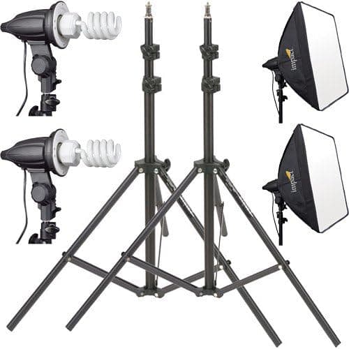 Impact Soft and Natural Single Socket 2 Light Kit