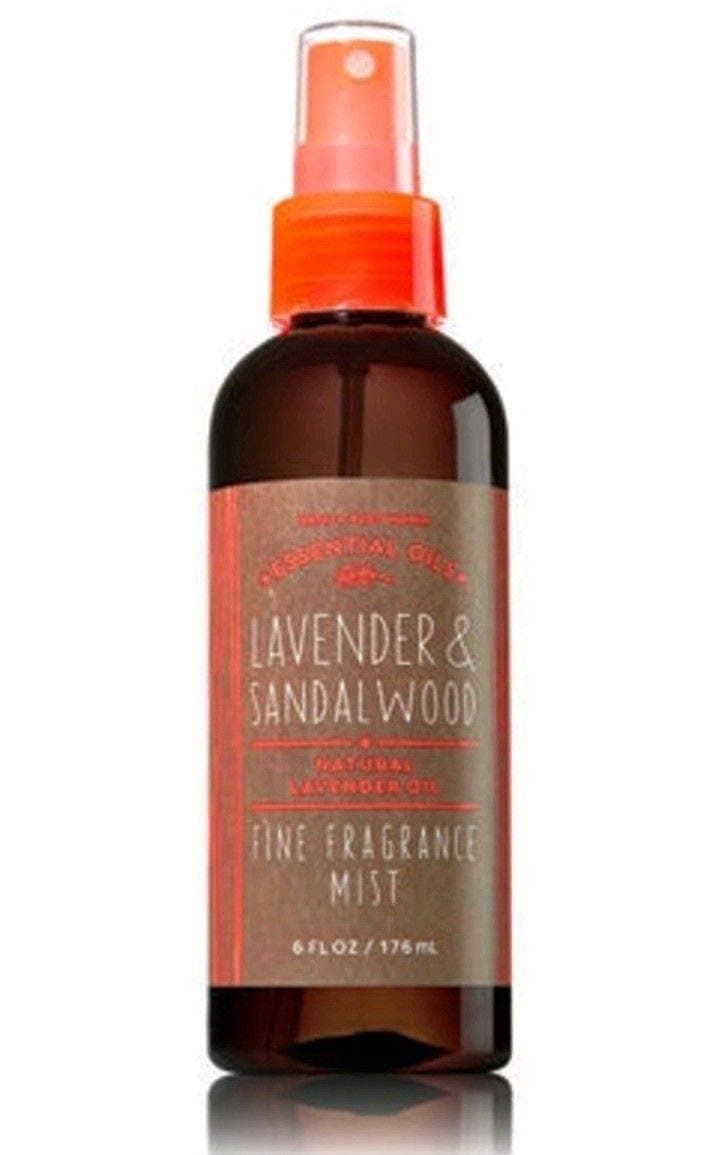 Bath & Body Works Essentials Oil - LAVENDER & SANDALWOOD - Fine Fragrance Mist 6 oz