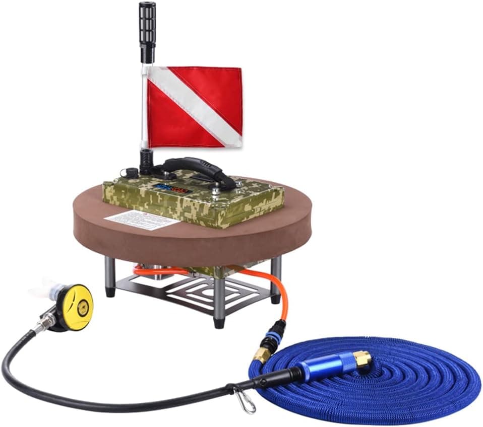 addbutterfly Diving Tank, air Buddy Diving Systems,3-Hour Portable Rechargeable Waterproof Air Compressor, Scuba Tank Maximum Dive Depth 50 feet, Recommended Dive Depth 39 feet, for Underwater Sports