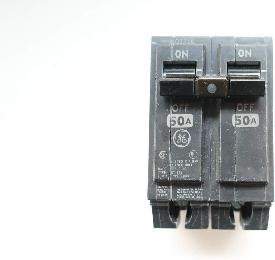 General Electric GE THQB2150 Molded CASE Circuit Breaker 2P 50A AMP 120/240V-AC