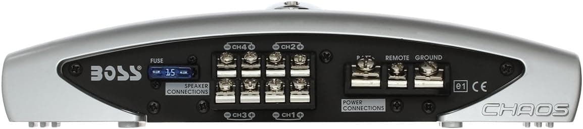 BOSS Audio Systems CX350 Chaos Exxtreme 400-Watts Full Range Class AB 4 Channel 2-8 Ohm Stable Amplifier