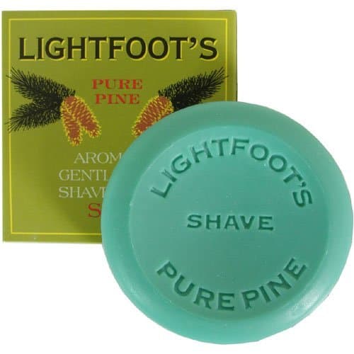 Lightfoot's Classic Pine British London Creme Shave Shaving Soap Men