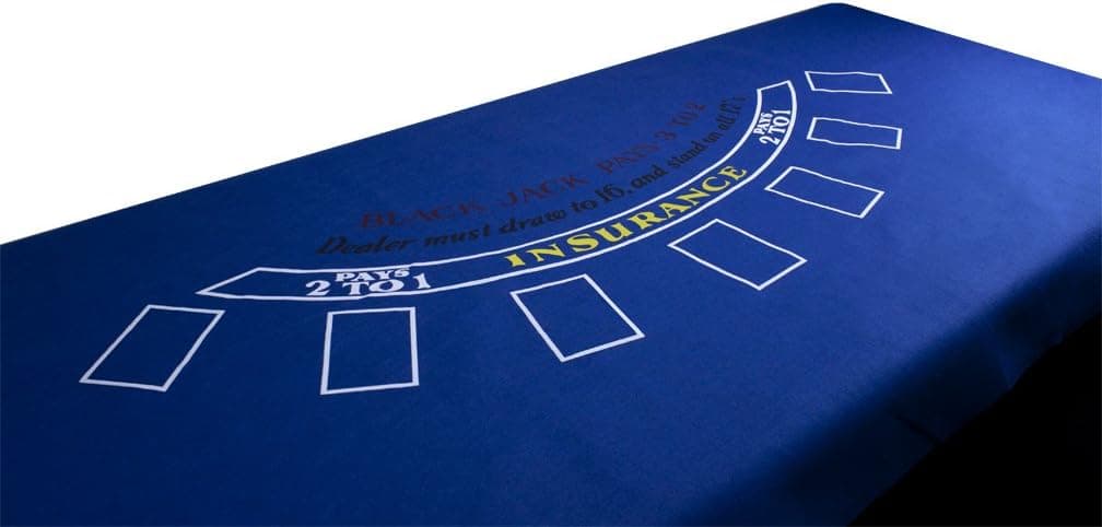 Brybelly Blue Blackjack Felt
