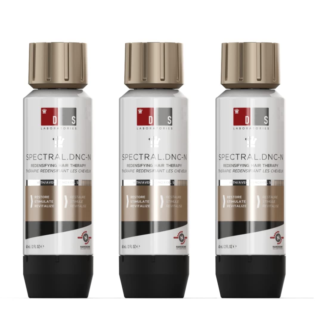 Spectral.DNC-N Leave In Serum to Support Hair Growth by DS Laboratories - Minoxidil Alternative for Men and Women, Experience Fuller, Thicker Hair, Water Based Formula 90 Day Supply (2 fl oz)