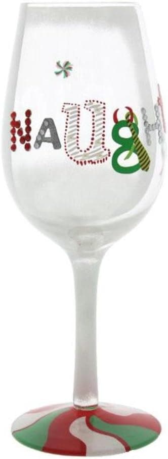 Lolita Naughty and Nice Wine Glass