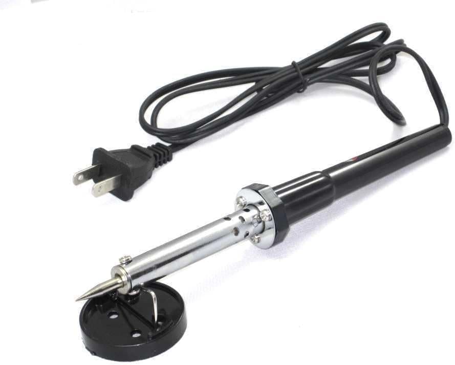 60W IRON SOLDERING GUN Electric Welding Solder 110V - 120V + 20G Solder Tube