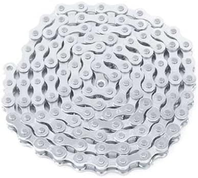Lowrider KMC Chain 1/2x1/8x112 Chrome. for Bicycle Chain, Bike Chain, Bikes, Beach Cruiser, Chopper, limos, Stretch, BMX, Track Fixie Bicycles