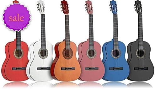 Kids Guitar - Kids Educational Toy - National Standard Products (Pink)