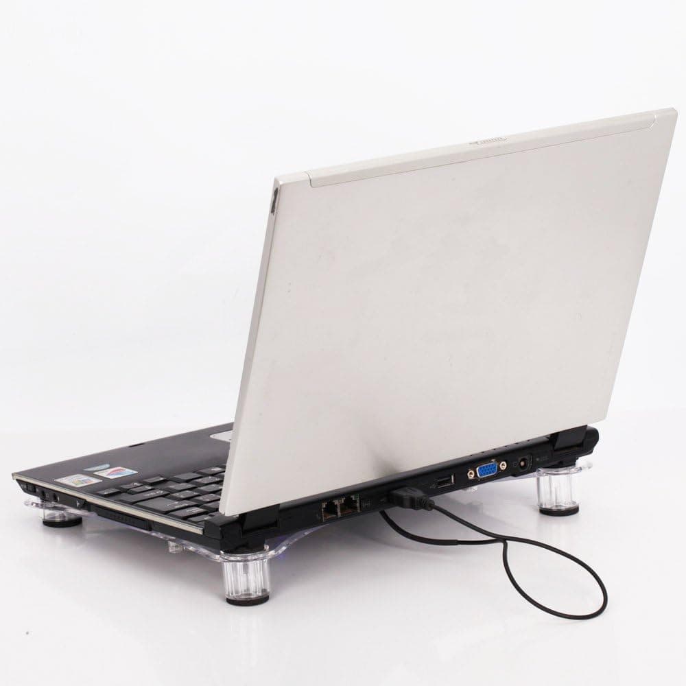 3 Fans USB Notebook Laptop Cooling Cooler Pad with Blue LED