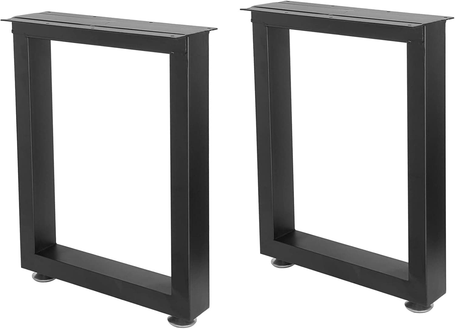 Taelakeni 16 Inch Metal Bench Leg Coffee Table Legs, Set of 2
