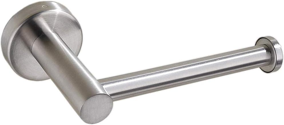 Hallyware Toilet Paper Holder SUS 304 Stainless Steel Bathroom Loo Roll Tissue Holder Storage Dispenser Wall Mounted, Brushed