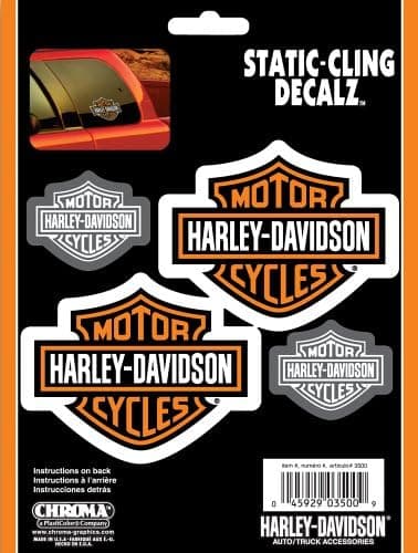 Chroma Graphics Harley Davidson Static Cling Decal