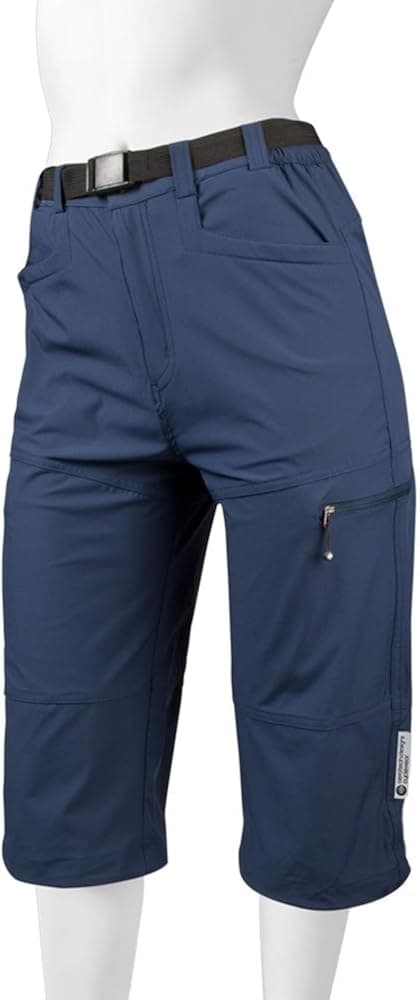 AERO|TECH|DESIGNS Women's Bicycle Commuter Pedal Pusher Capris