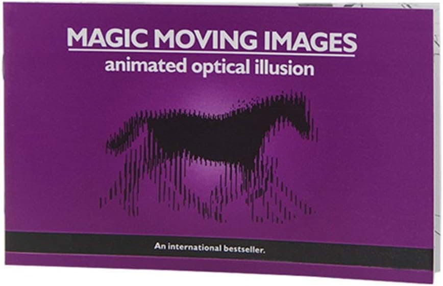 PUTBOB Thicker Version Magic Moving Images Books Magic Tricks Props Toys Animated Optical Illusions Kids Gifts