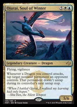Magic The Gathering - Ojutai, Sould of Winter (156/185) - Fate Reforged - Foil