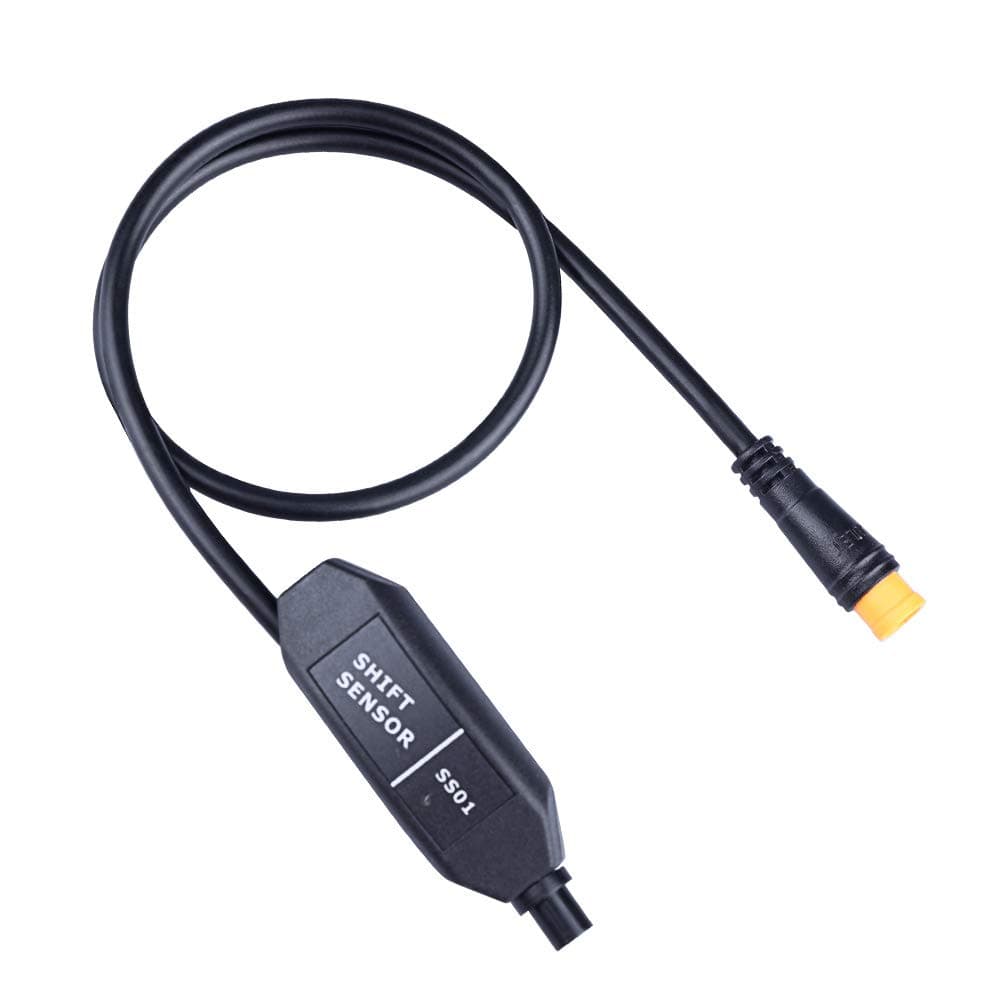 BAFANG Gear Sensor for Mid Motor : Shift Sensor for Mid Drive Electric Bike Conversion Kit BBS02 BBSHD BBS02B BBS01 - Ebike Derailleur Shifter Cable Parts with 3Pin Male Connector (16.9 inch)