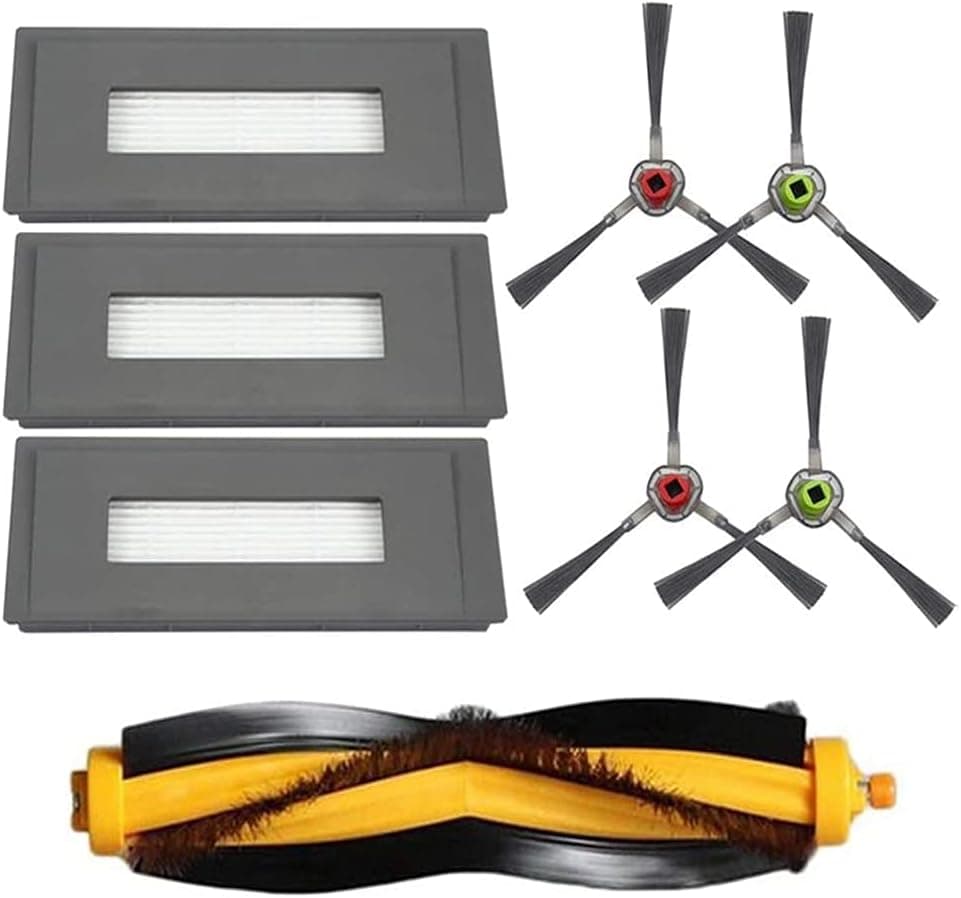 HKCH Replacement Accessories Kit for ECOVACS DEEBOT 930 Robotic Vacuum Cleaner Deebot 930 Replacement Parts(E-930 M/S B - F)