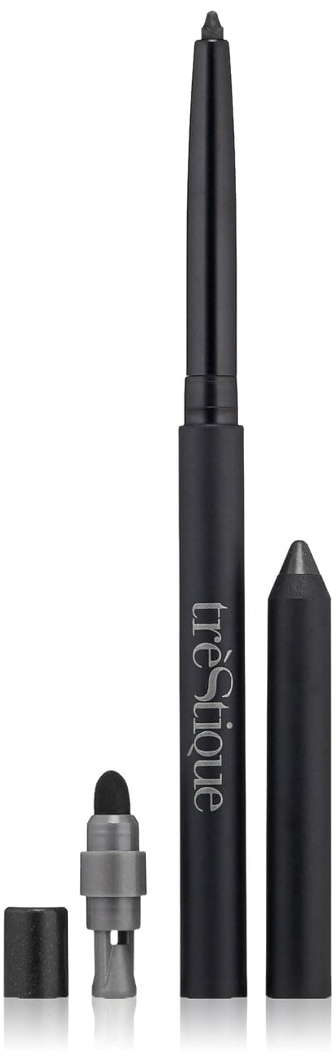 TRE'STIQUE Line, Sharpen & Smudge Eye Pencil, Santorini Black