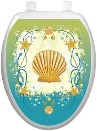 Shell Game TT-1017-O Elongated Theme Cover Bathroom
