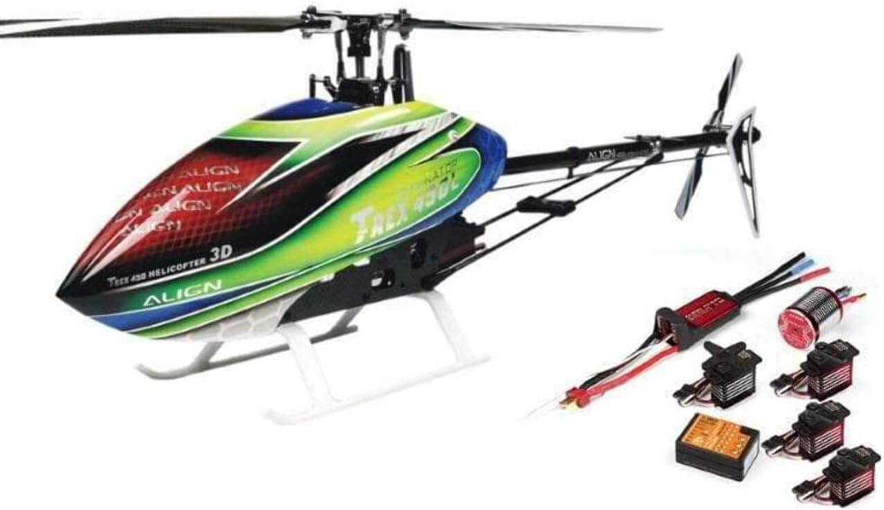 Align T-REX 450L Dominator Super Combo 6S Helicopter w/BeastX Microbeast Plus