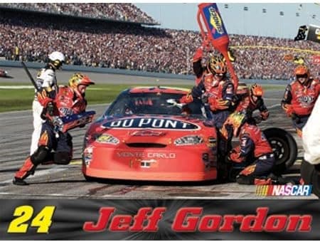 FX Schmid Jeff Gordon NASCAR 1000 Piece Jigsaw Puzzle