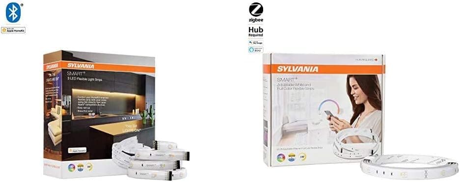 Sylvania Smart+ Bluetooth Light Strip, Works with Apple HomeKit and Expansion Kit
