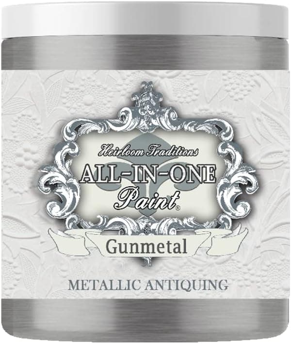 Heirloom Traditions Antiquing Gel, Gunmetal Metallic, 8 Fl Oz