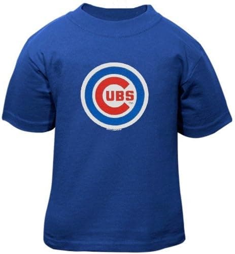 MLB Chicago Cubs Toddler Royal Blue Primary Logo T-shirt (4T)
