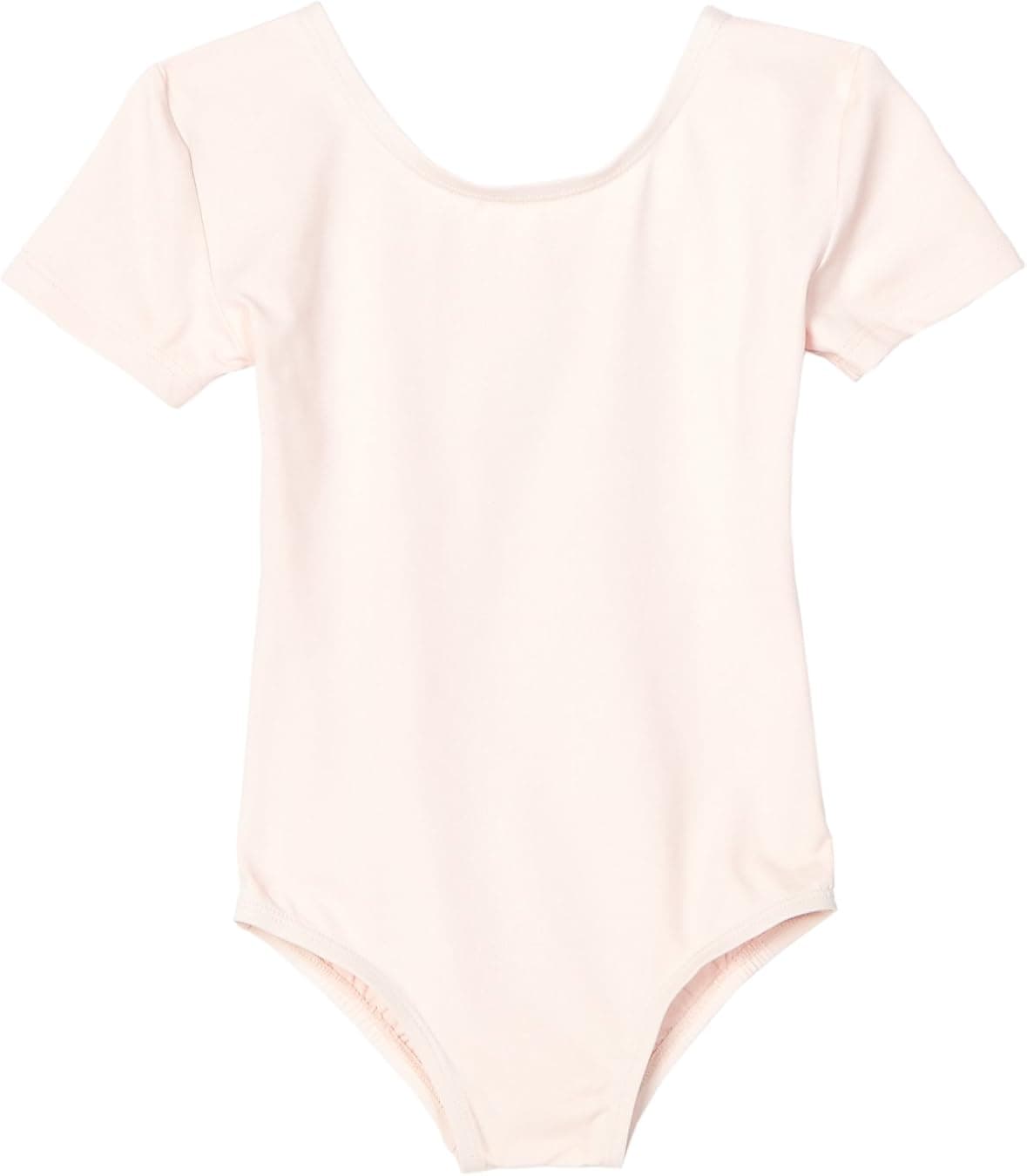 Danskin girls Basic Nylon Short Sleeve Leotard