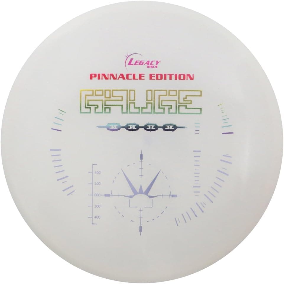 Legacy Discs Pinnacle Edition Gauge Midrange Golf Disc [Colors May Vary]