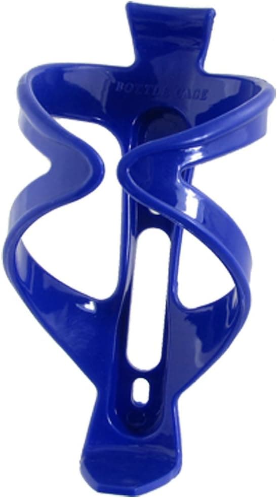 uxcell Cycling Bicycle Bike Drink Bottle Holder Plastic Cage Blue