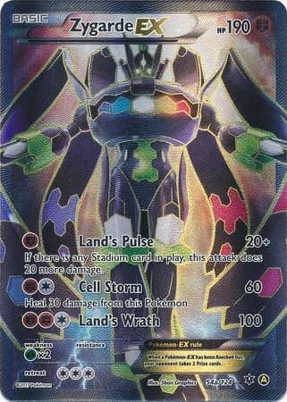 Pokemon - Zygarde-EX - 54a/124 - Full Art Promo - Pokemon Promos