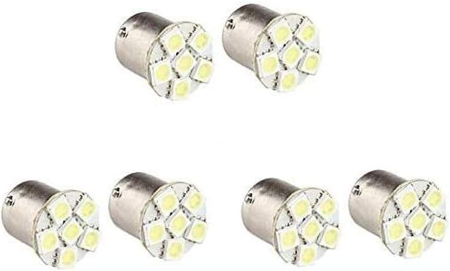 Best to Buy (6-Pack) Warm White Bulb 1156 Ba15S 5050 SMD 6-LED 1.3W 360Deg LEDs for Malibu 12V AC Landscape