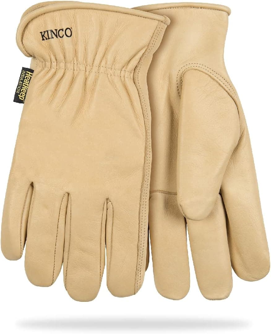 Kinco Lined Grain Cowhide Leather Glove