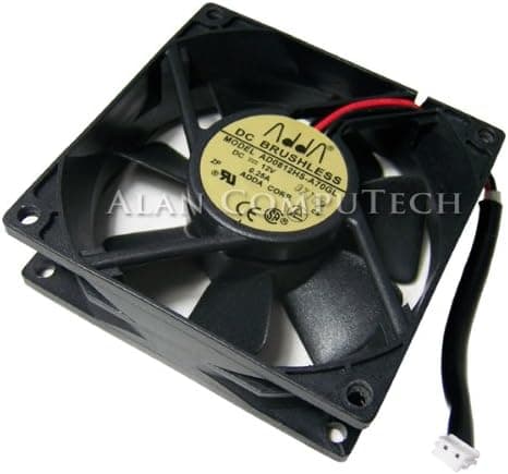 AddA 12v DC 0.25a 4in-long 2-Wire 2-Pin 80x25mm FAN